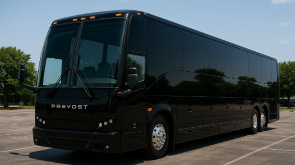 Exterior of Horizon West Party Bus Company's 50 Passenger Party Bus in Horizon West
