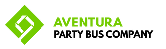 aventura party bus company logo