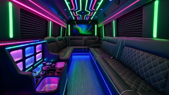 clearwater 20 passenger party bus