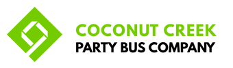 coconut creek party bus company logo