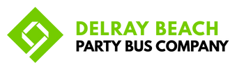 delray beach party bus company logo