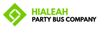 hialeah party bus company logo