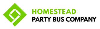 homestead party bus company logo