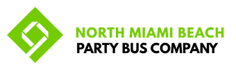 north miami beach party bus company logo