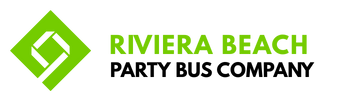 riviera beach party bus company logo